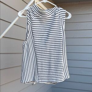 Maeve Monochrome Sleeveless Top
